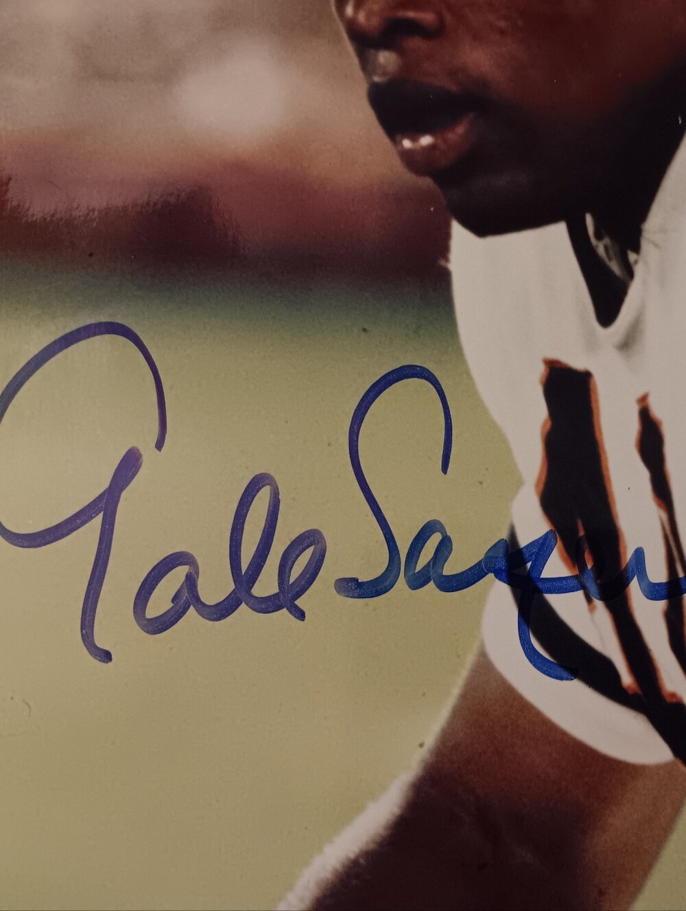 Gale Sayers Autographed 8x10 Chicago Bears PhotoAuthenticatedBallpark Production - Picture 2 of 5